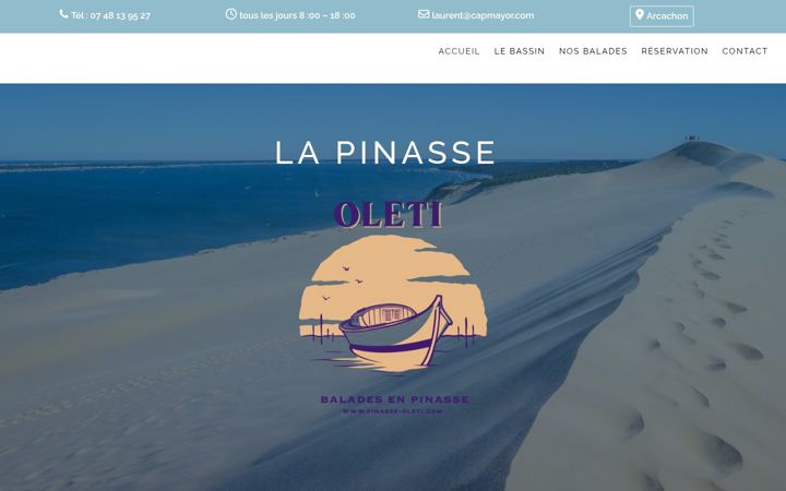 Skjámynd af pinasse-oleti.com