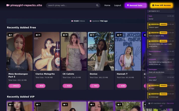 Screenshot of pinaygirl-repacks.site