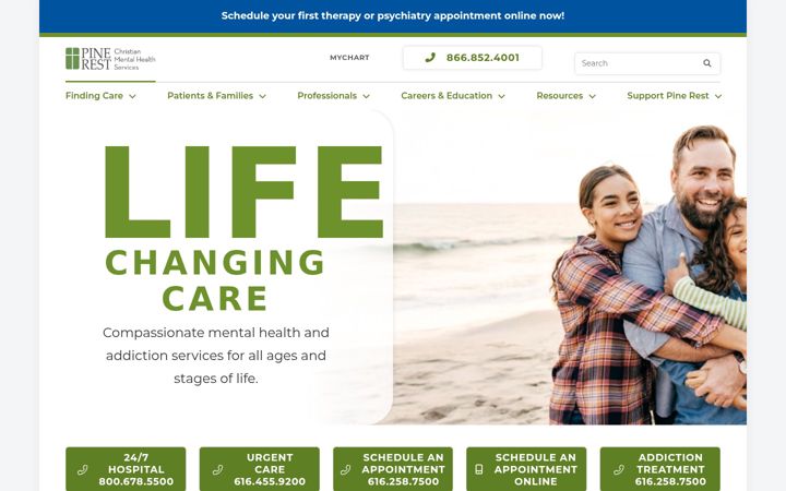 Screenshot of pinerest.org