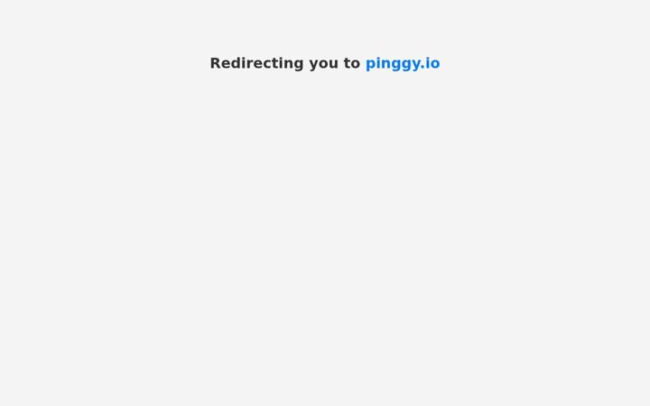 Screenshot of pinggy.link