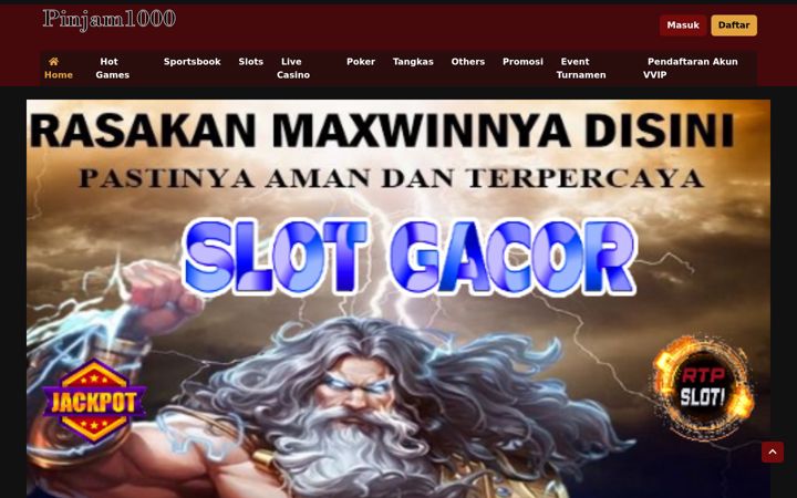 Captura de ecrã de pinjam1000.net