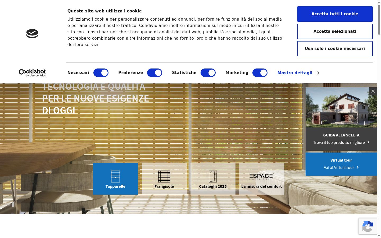 Screenshot tal-banner tal-kunsens muri qabel kwalunkwe interazzjoni