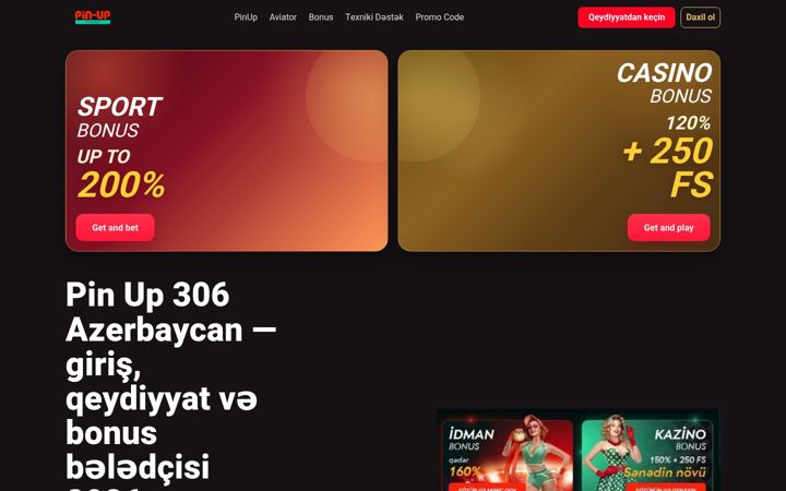 Screenshot of pinup-306.com