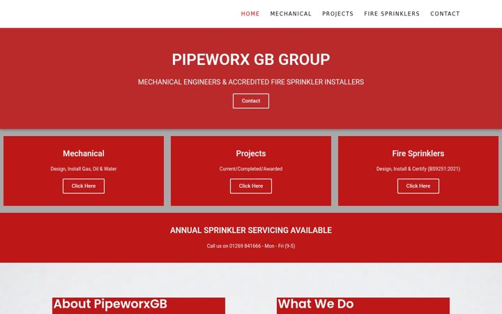 Zrzut ekranu pipeworxgb.com
