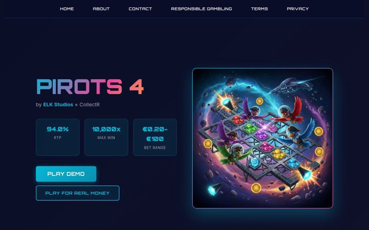 Skærmbillede af pirots-4-casino.com