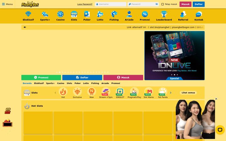 Captura de pantalla de pisangbetaceh.com