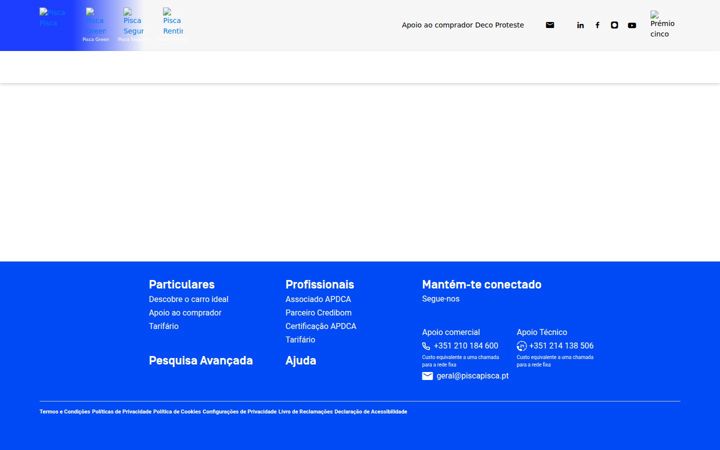 Screenshot of piscapisca.pt