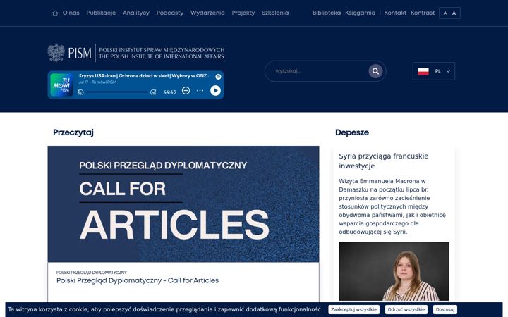 Screenshot of pism.pl