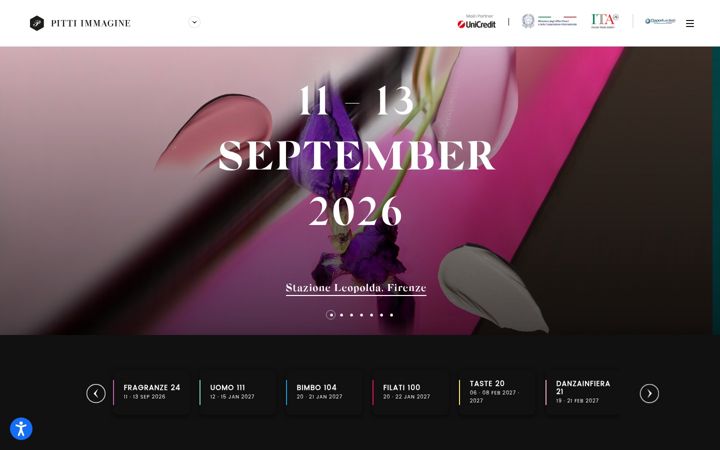 Screenshot of pittimmagine.com