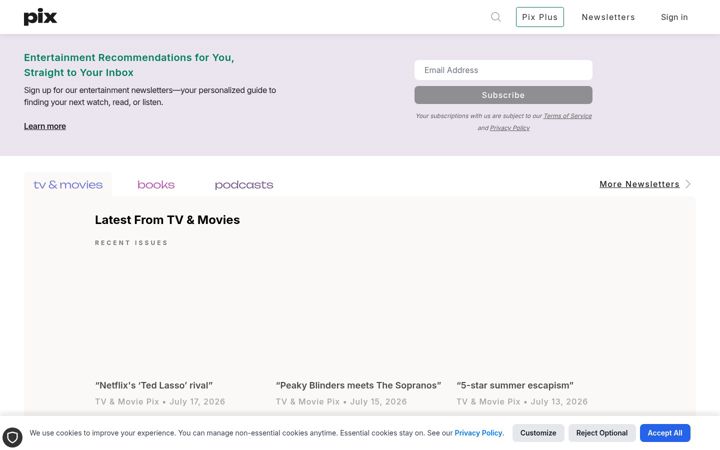 Screenshot of pix-media.com