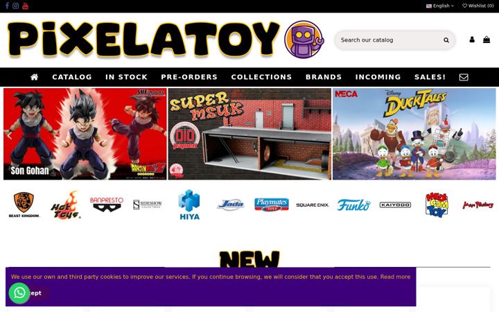 Screenshot von pixelatoy.com