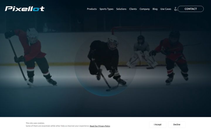 Screenshot of pixellot.tv