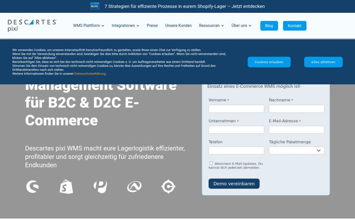 Screenshot of pixi.eu