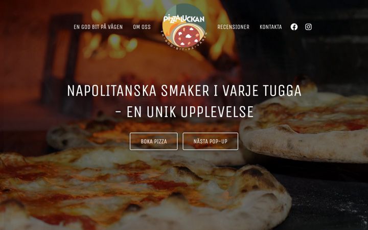Screenshot του pizzaluckan.com