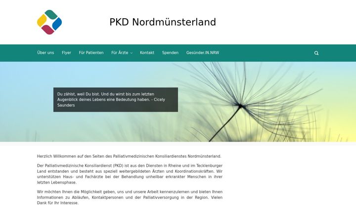 Screenshot of pkd-nordmuensterland.de