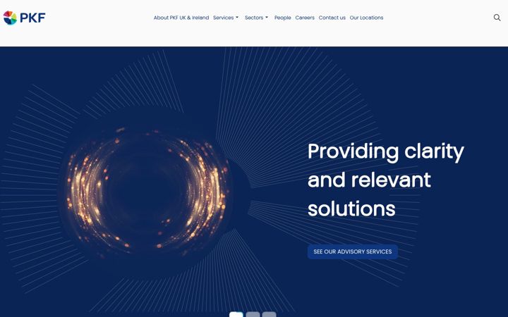 Screenshot of pkf.co.uk