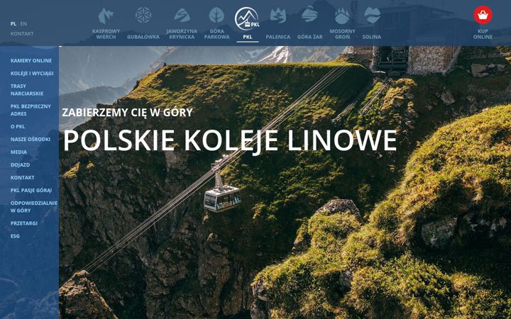 Screenshot of pkl.pl