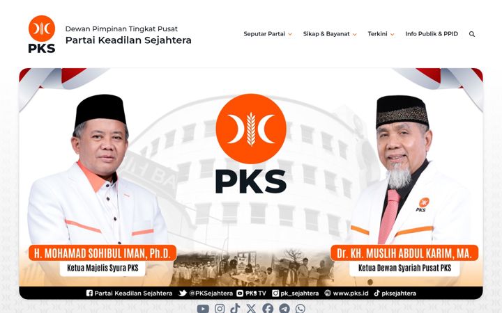 Screenshot of pks.id