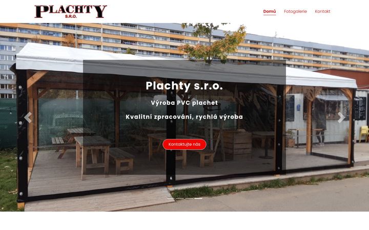 Skjermbilde av plachty-vojkovice.eu