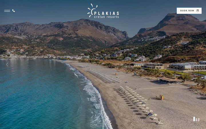 Zrzut ekranu plakiasresorts.com