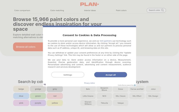 Screenshot of plan-home.com