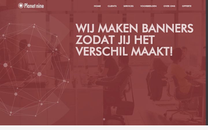 Skjermbilde av planetnine.com
