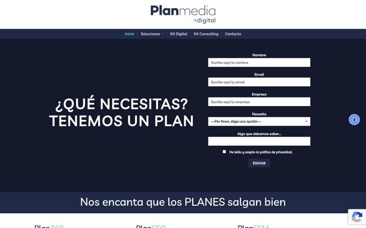 Screenshot του planmedia.es