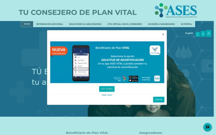 Screenshot of planvital.org