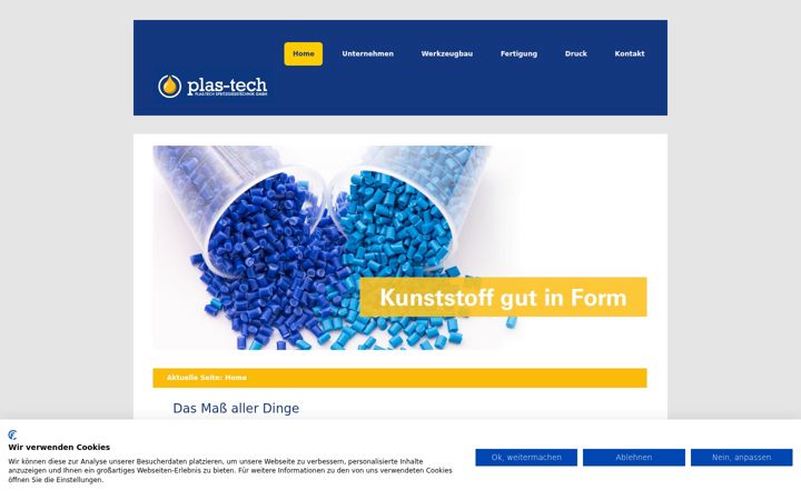 Screenshot of plas-tech.de