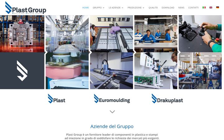 Screenshot ta' plastgroupsrl.com