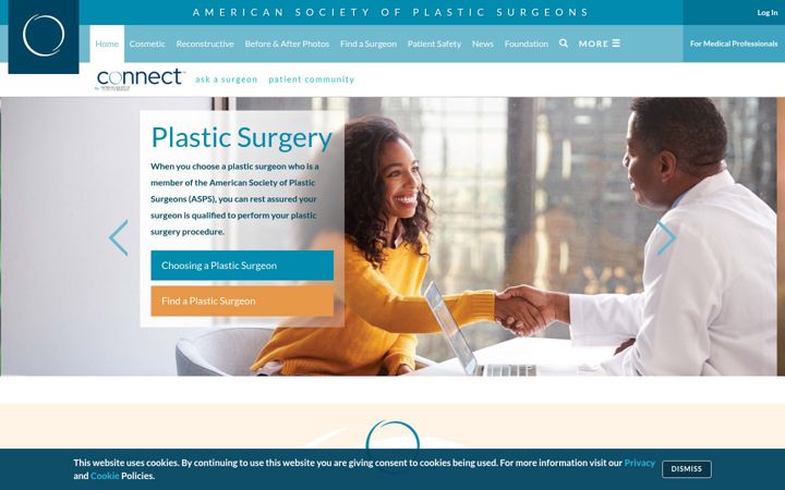 Képernyőkép: plasticsurgery.org