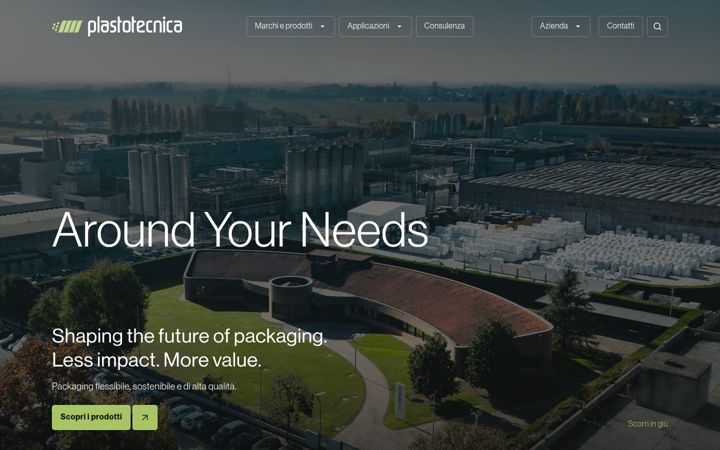 Screenshot of plastotecnica.com