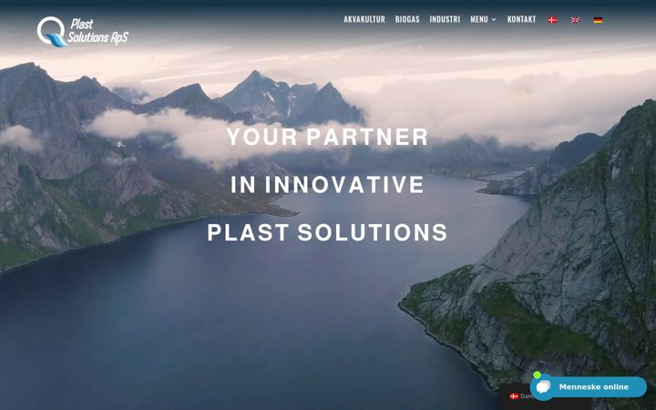 Captura de ecrã de plastsolutions.dk