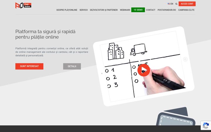 Snímek obrazovky plati.online