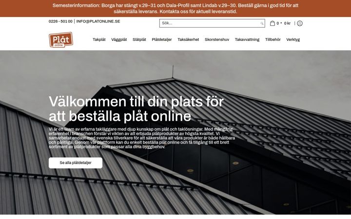 Zrzut ekranu platonline.se