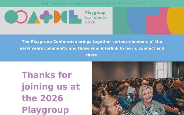 playgroupconference.com