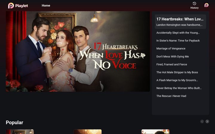 Screenshot of playlet.com