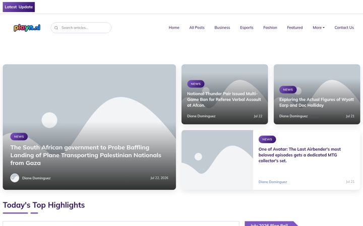 Screenshot of playnl.nl