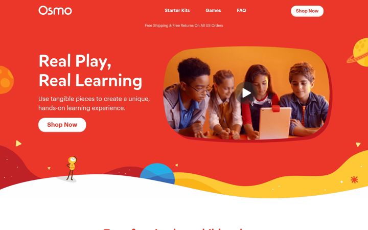 Screenshot of playosmo.com