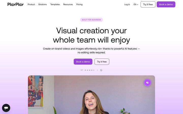 Screenshot of playplay.com