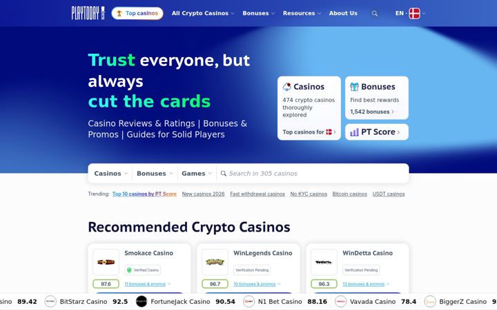 Kuvakaappaus sivustosta playtoday.co
