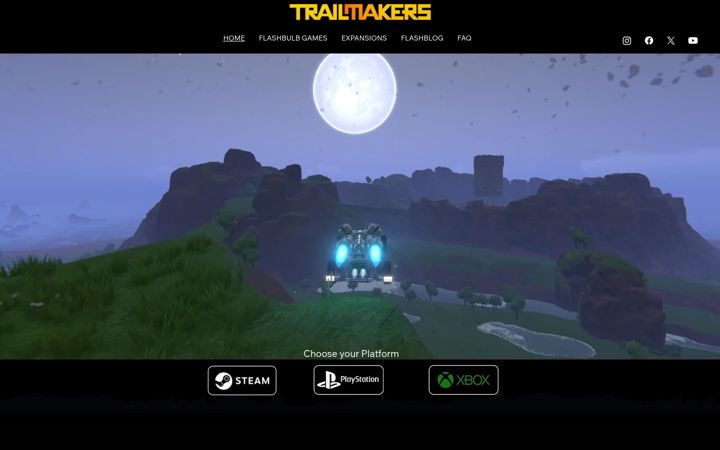 Screenshot of playtrailmakers.com