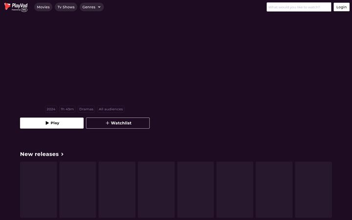 Screenshot of playvod-gh.com