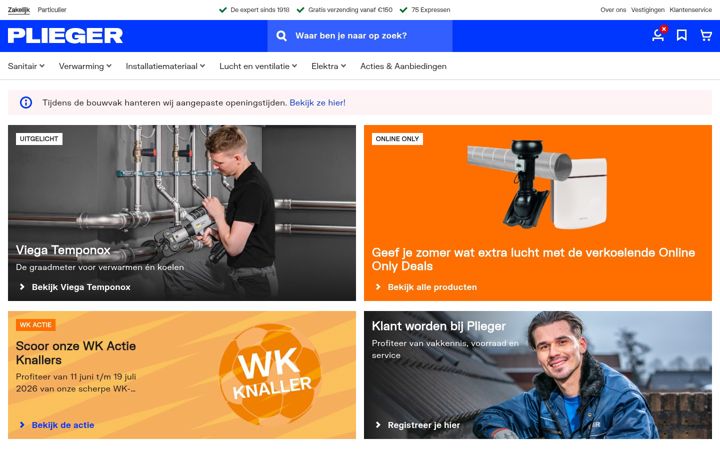 Zrzut ekranu plieger.nl