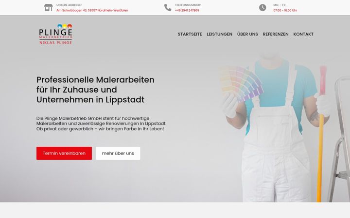 plinge-malerbetrieb.de