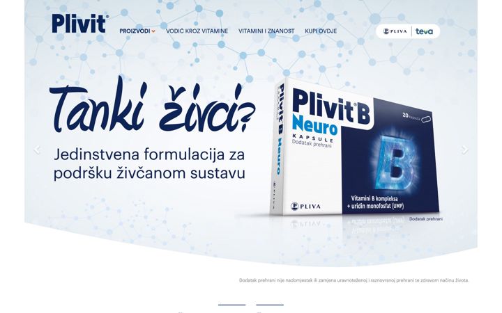Skjámynd af plivit.hr