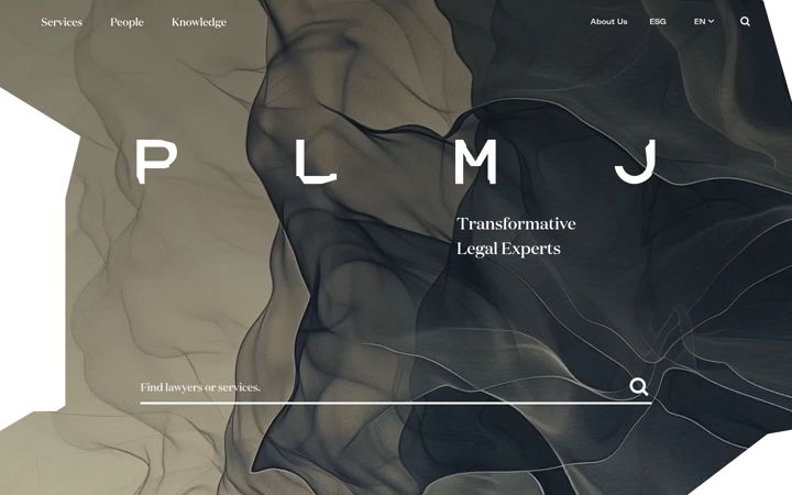 Skjermbilde av plmj.com