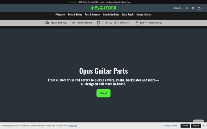 Screenshot of ploutone.com