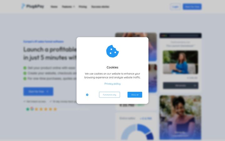 Screenshot του plugandpay.com