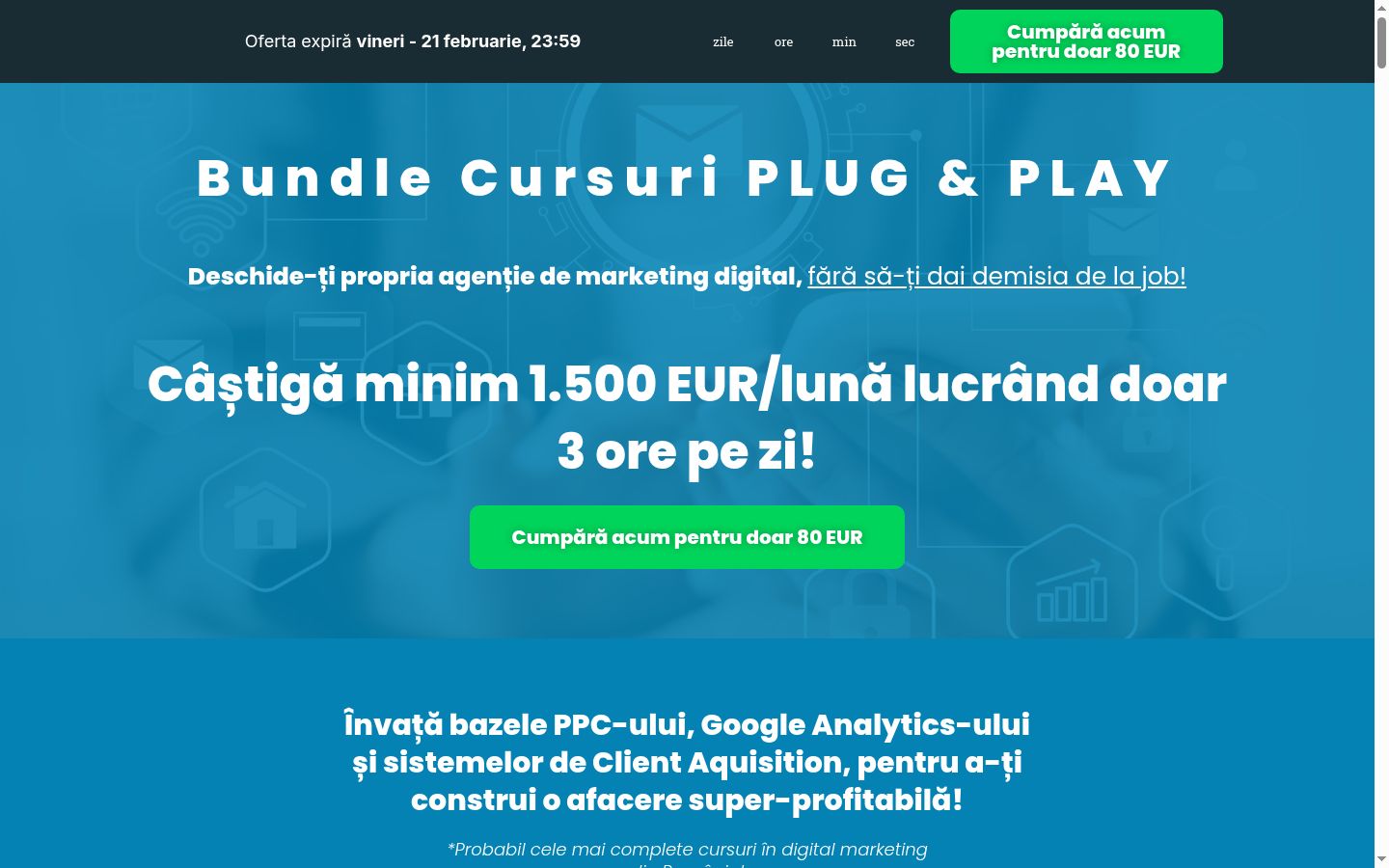 Ekrānuzņēmums ar piekrišanas baneri, kas tika rādīts pirms jebkādas mijiedarbības